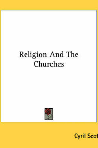 Cover of Religion and the Churches