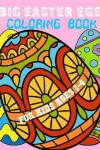 Book cover for Big Easter Egg Coloring Book For Kids Ages 1-4