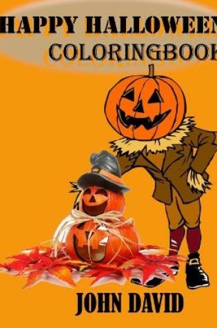 Cover of Happy Halloween Coloring Book