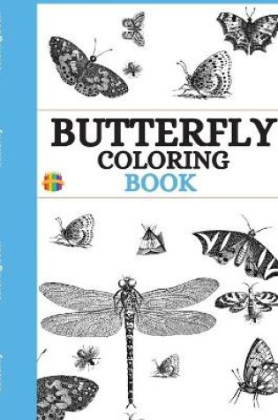 Cover of Butterfly Coloring Book