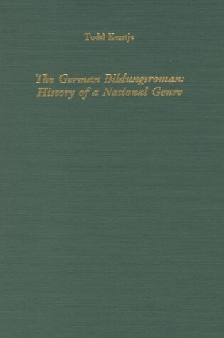 Cover of The German Bildungsroman