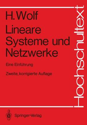 Cover of Lineare Systeme Und Netzwerke