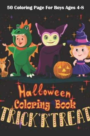 Cover of Trick'R'Treat Halloween Coloring Book