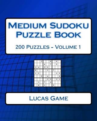 Cover of Medium Sudoku Puzzle Book