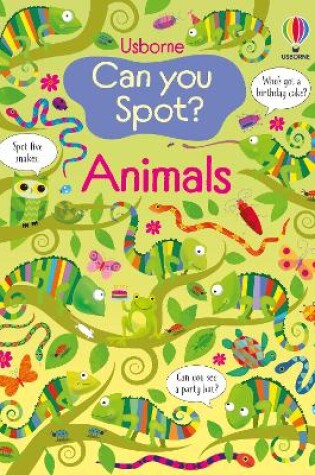 Cover of Can you Spot? Animals