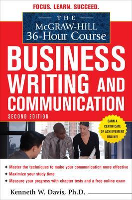 Cover of The McGraw-Hill 36-Hour Course in Business Writing and Communication, Second Edition