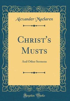 Book cover for Christ's Musts