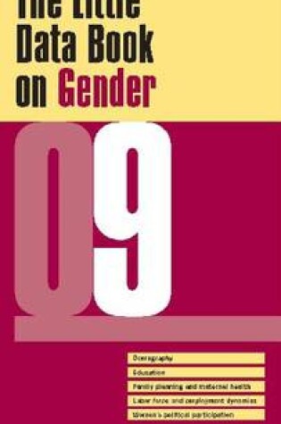 Cover of The Little Data Book on Gender 2009