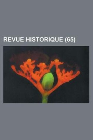 Cover of Revue Historique (65)