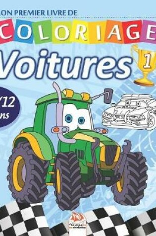 Cover of Mon premier livre de coloriage - Voitures 1