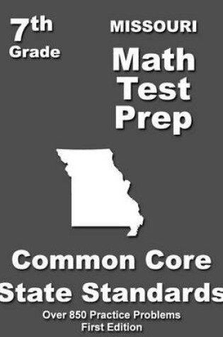 Cover of Missouri 7th Grade Math Test Prep