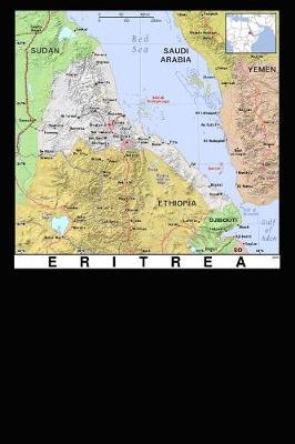 Book cover for Modern Day Color Map of Eritrea in Africa Journal