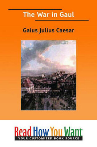 Cover of The War in Gaul