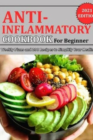 Cover of Anti Inflammatory Cookbook for Beginner