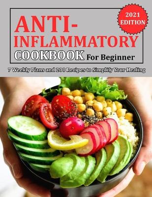 Book cover for Anti Inflammatory Cookbook for Beginner