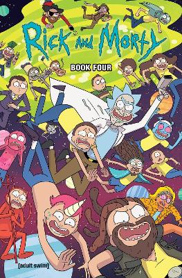 Cover of Rick and Morty Book Four