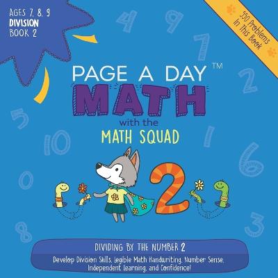 Cover of Page A Day Math Division Book 2