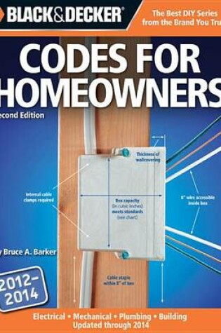 Cover of Black & Decker Codes for Homeowners