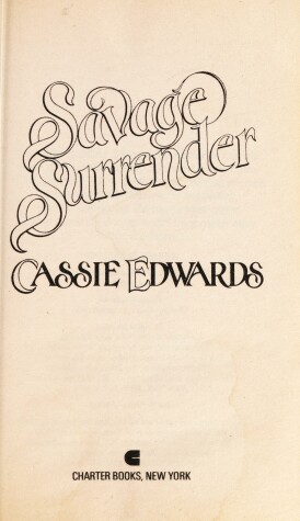 Book cover for Savage Surrender