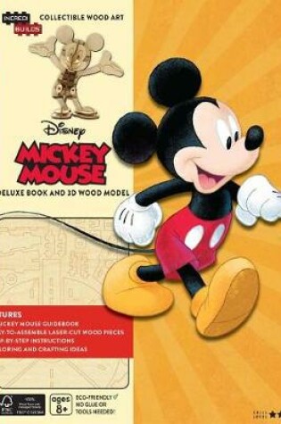 Cover of Incredibuilds: Walt Disney: Mickey Mouse Deluxe Book