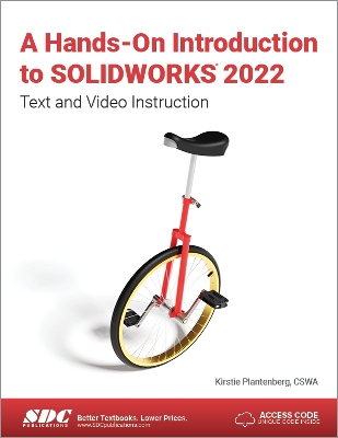 Book cover for A Hands-On Introduction to SOLIDWORKS 2022