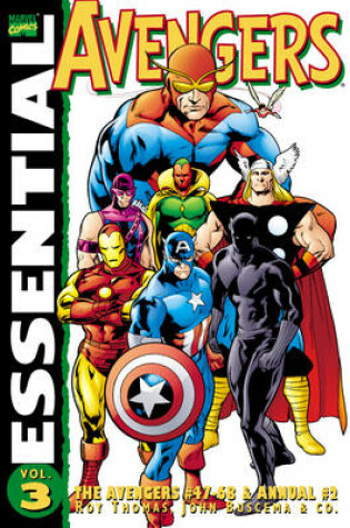 Cover of Essential Avengers Vol. 3 (Revised Edition)