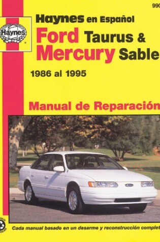 Cover of Ford Taurus & Mercury Sable 1986 Al 1995