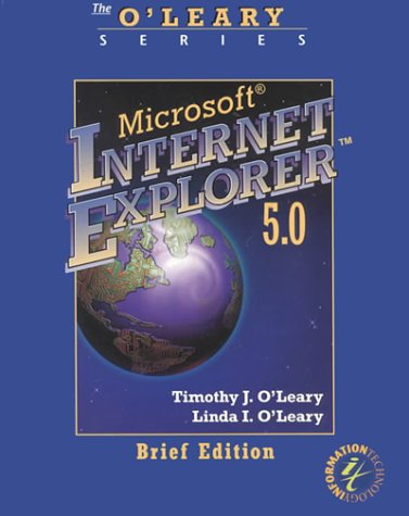 Book cover for Internet Explorer 5.0