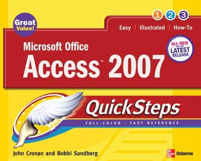 Book cover for Microsoft Office Access 2007 QuickSteps