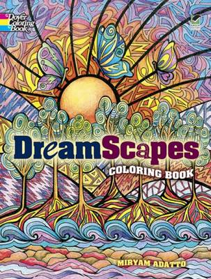 Book cover for DreamScapes Coloring Book