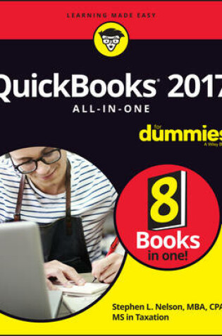 Cover of QuickBooks 2017 All-In-One For Dummies