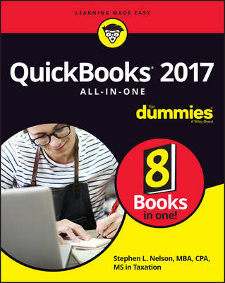 Book cover for QuickBooks 2017 All-In-One For Dummies