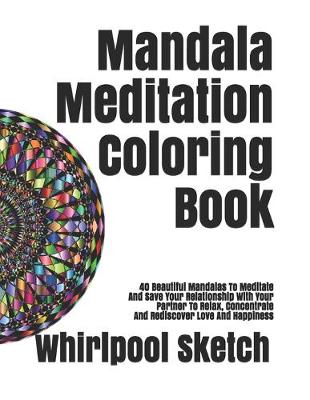 Book cover for Mandala Meditation Coloring Book