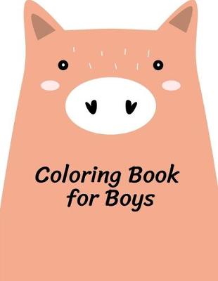 Book cover for Coloring Book for Boys