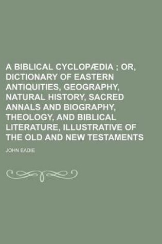 Cover of A Biblical Cyclopaedia