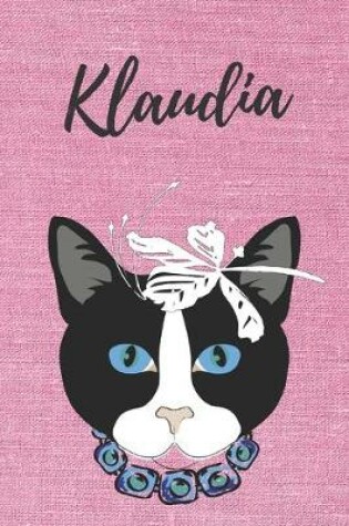 Cover of personalisiertes Notizbuch Katze / Journal / Malbuch / Tagebuch / Kritzelbuch / DIN A5 / Geschenk Klaudia