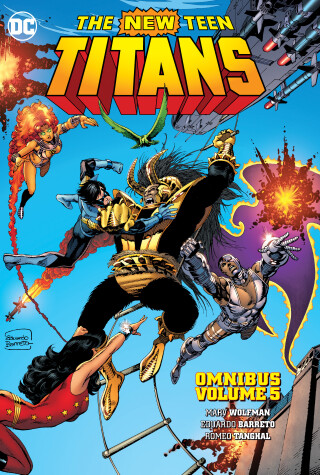 Book cover for New Teen Titans Omnibus Volume 5