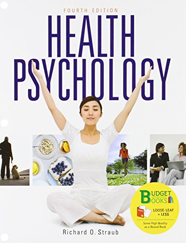 Book cover for Loose-Leaf Version for Health Psychology & Tool Kit Access Card