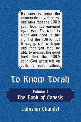 Book cover for To Know Torah - The Book of Genesis