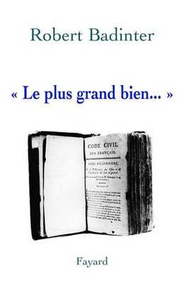 Book cover for Le Plus Grand Bien...