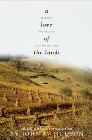 Cover of A Love of the Land