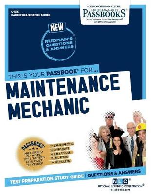 Book cover for Maintenance Mechanic (C-1357)