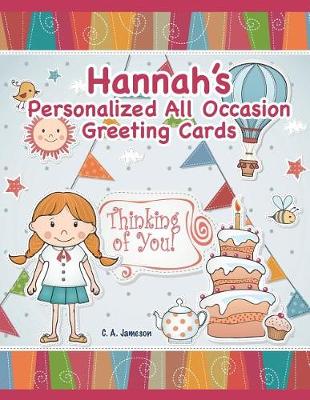 Book cover for Hannah's Personalized All Occasion Greeting Cards