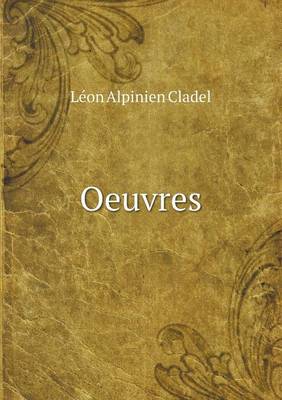 Book cover for Oeuvres