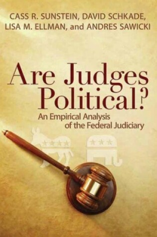 Cover of Are Judges Political?