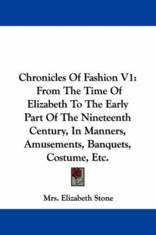 Cover of Chronicles of Fashion V1