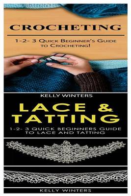 Book cover for Crocheting & Lace & Tatting