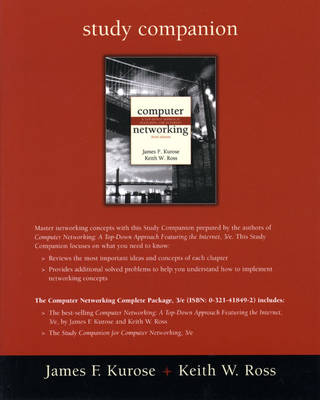 Book cover for Study Companion for Computer Networking