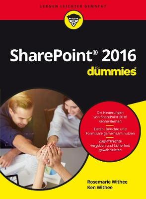 Book cover for Microsoft SharePoint 2016 für Dummies