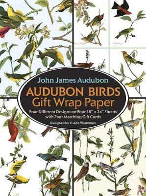 Book cover for Audubon Birds Gift Wrap Paper